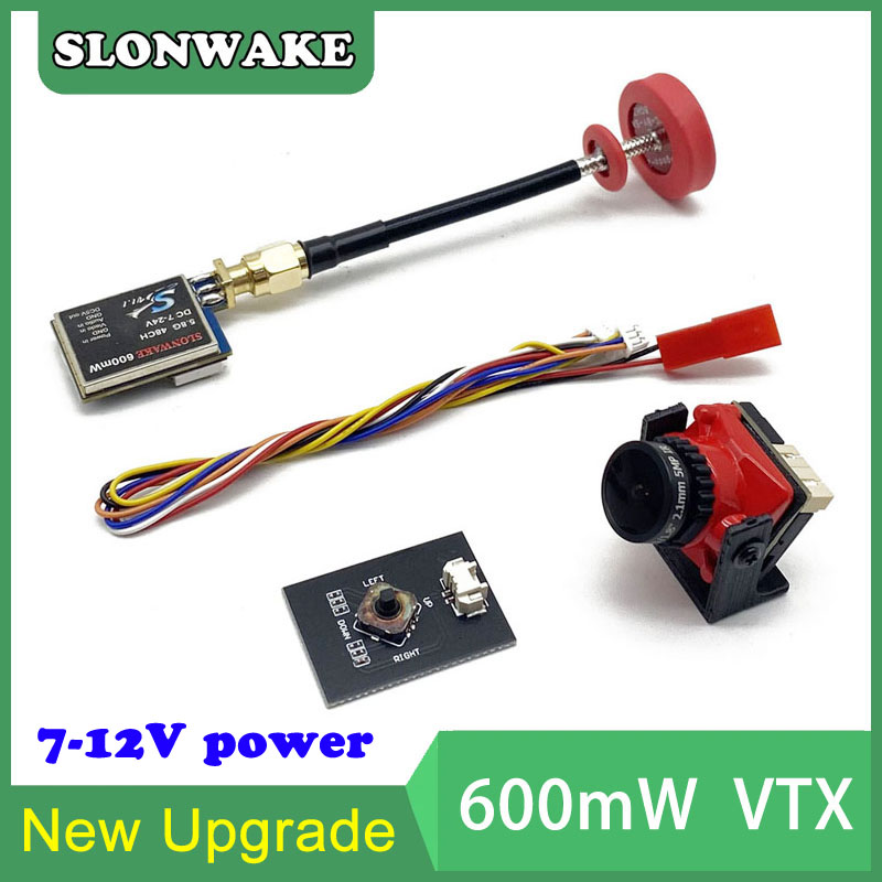 Drone Rc Fpv - 5.8 グラム 48CH 600mW 調整可能な VTX-CAM