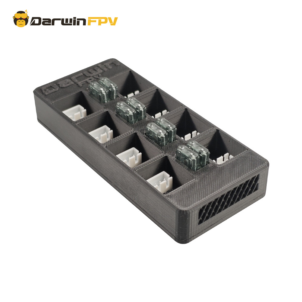 Lipo Parallel Charging Board - Darwin FPV ONE-LINK パラレル充電ボード、1 ～ 8