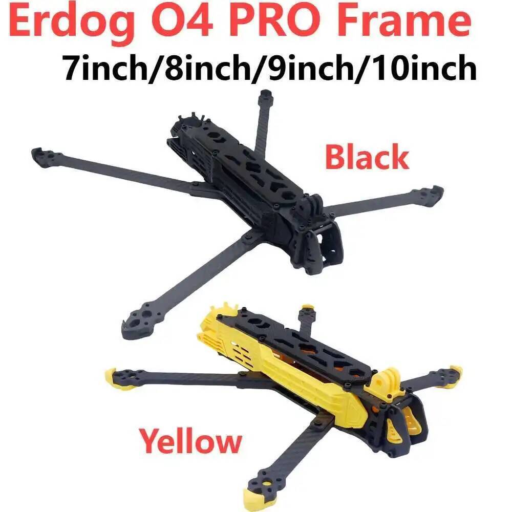 Quadcopter Frame - Erdog 7インチ 8-9-10インチ O4フレーム FPVフリースタイル RCレーシングドローン