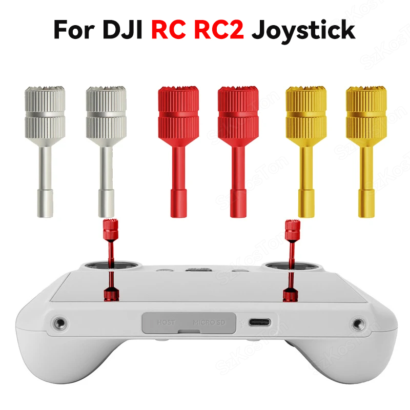 Drone Dji Rc Mini 3 Pro - 1 ペア DJI RC/RC 2 リモコン拡張ジョイスティックアルミ親指スティックロッカー