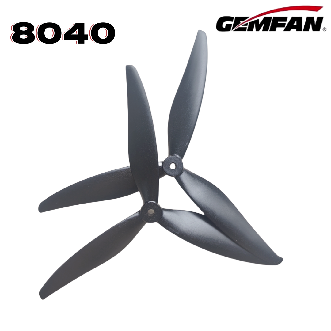 Drone Rc Parts - Gemfan 8040 8X4X3 3枚羽 8インチプロペラ RC撮影ドローン