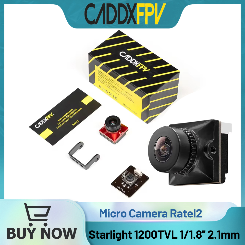Drone Rc With Camera - CADDX マイクロ FPV カメラ Ratel 2