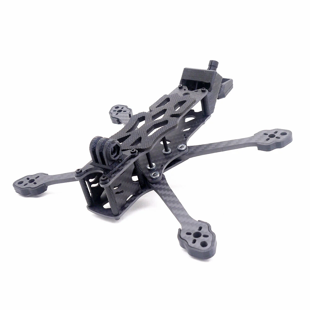 Drone Rc Dji - TEOSAW STEELE4 178mmホイールベース 4mmアーム厚 X型フレームキット VISTA