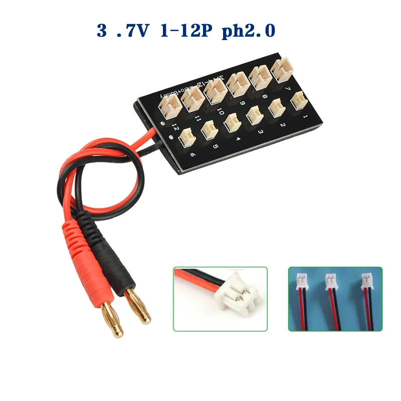 Lipo Parallel Charging Board - RC 2-6S 2-8S T / XT60