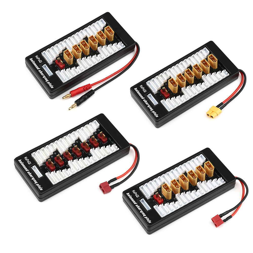 Lipo Parallel Charging Board - 2S-6S XT60 パラレル充電ボード 6 in 1