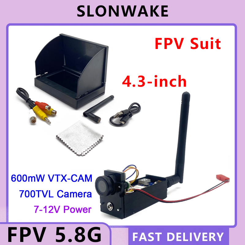 Drone Rc With Camera - SLONWAKE FPV 5.8G 600mW 調整可能 VTX