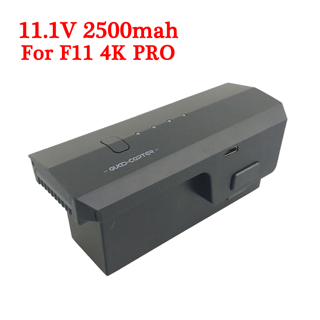 Drone Lipo Battery - ドローンリチウムバッテリーsjrc,4k pro f11,GPS 11.1v,2500 mah