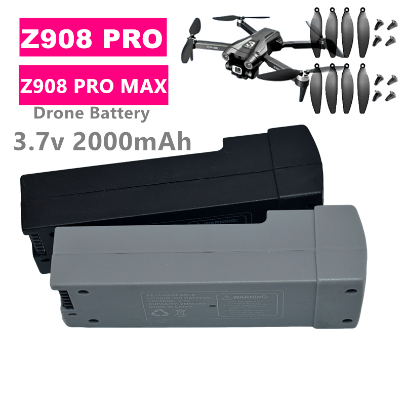 Drone Lipo Battery - Z908 PRO ドローンバッテリー 3.7v 2000mah Z908