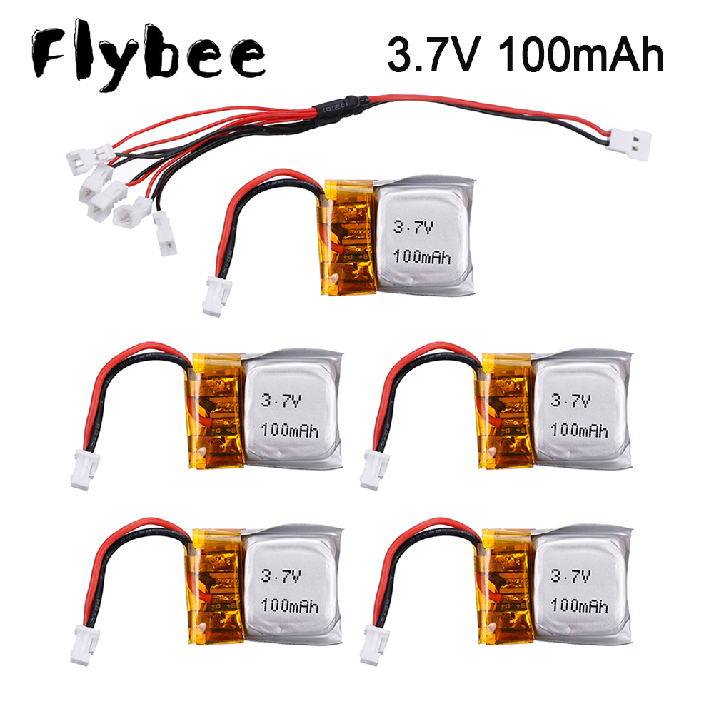 Drone Fq777 Rc Quadcopter - Rcクワッドコプター用リポバッテリー,スペアパーツ,ドローン,wltoys v272,v282,v292,FQ777-124, 651620, 3.7v,100mah
