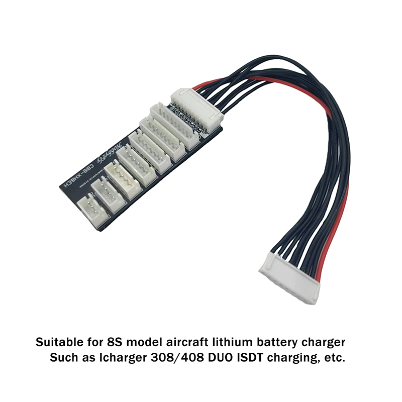 Lipo Parallel Charging Board - 2-8S Lipo バッテリー充電バランスボード拡張充電アダプター RC LiPo バッテリー充電並列充電アダプターボード