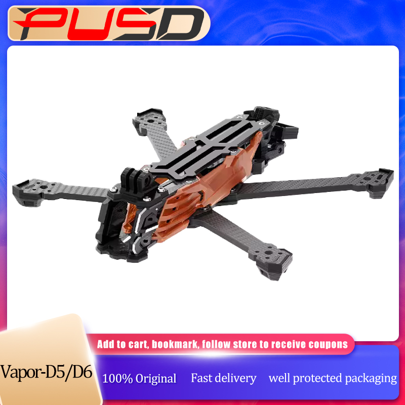 Quadcopter Frame - GEPRC GEP-Vapor-D5 D6 O4 Pro カーボンファイバー