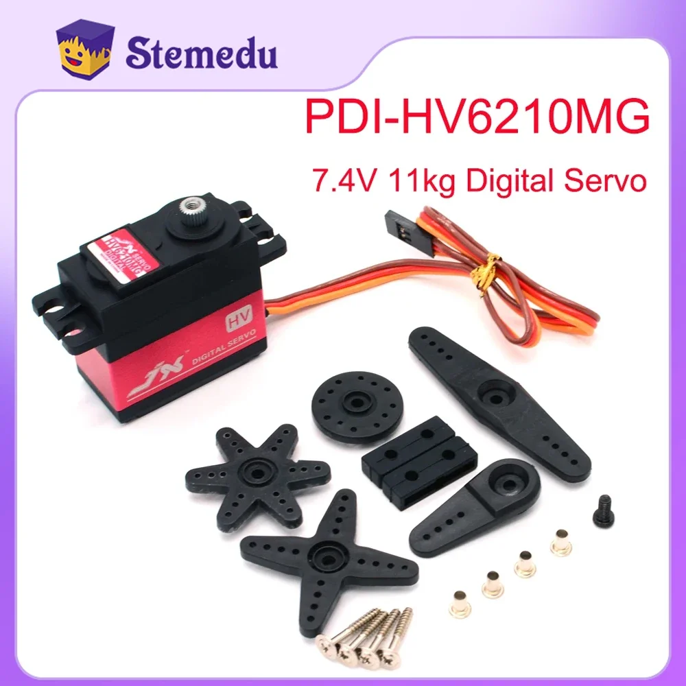 Drone And Car - JX サーボ PDI-HV6210MG 11 キロ大トルク 7.4V