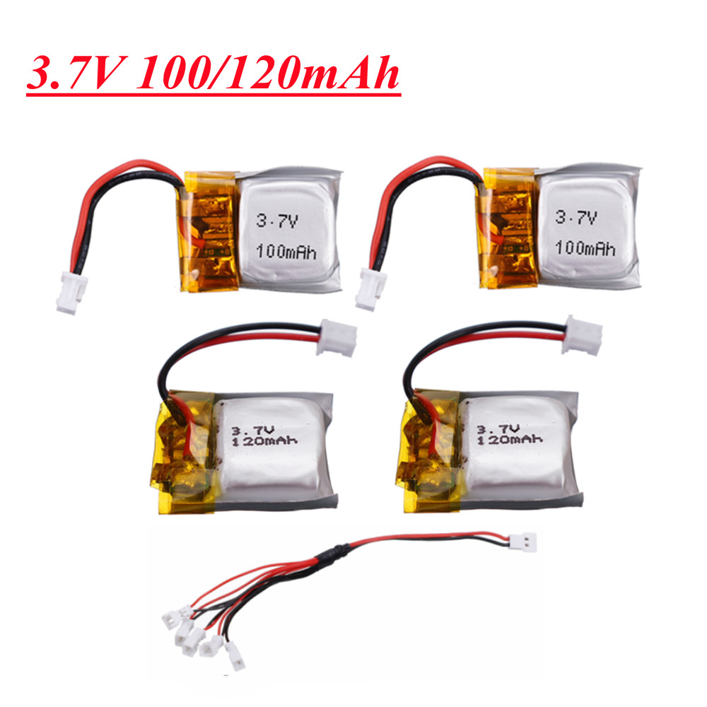 Drone Fq777 Rc Quadcopter - 3.7V 100mAh 120mAh リポバッテリー FQ777-124 Wltoys