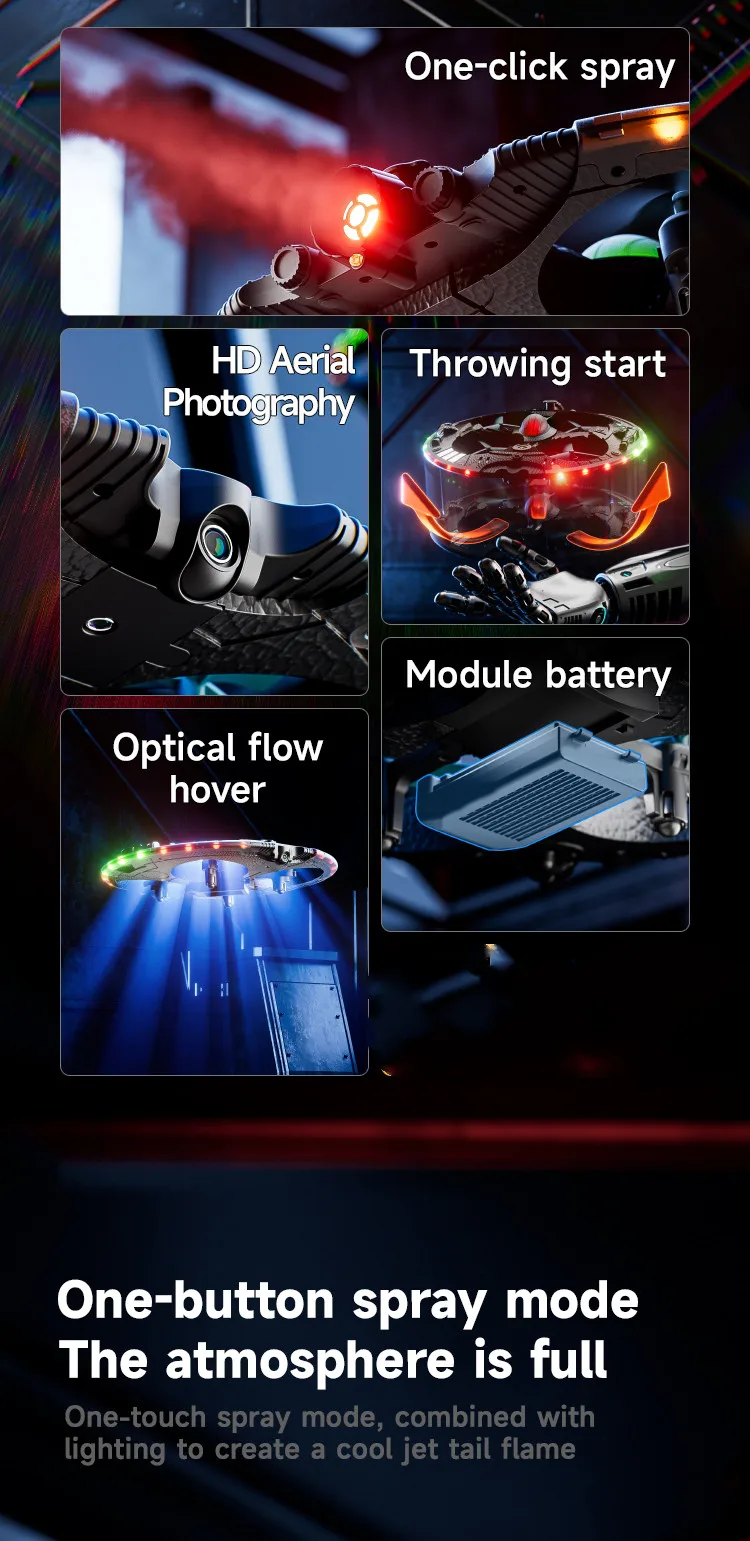Drone Rc Fpv Manual - 8K WIFI FPVドローン RCミニドローン 8Kカメラ LEDライト