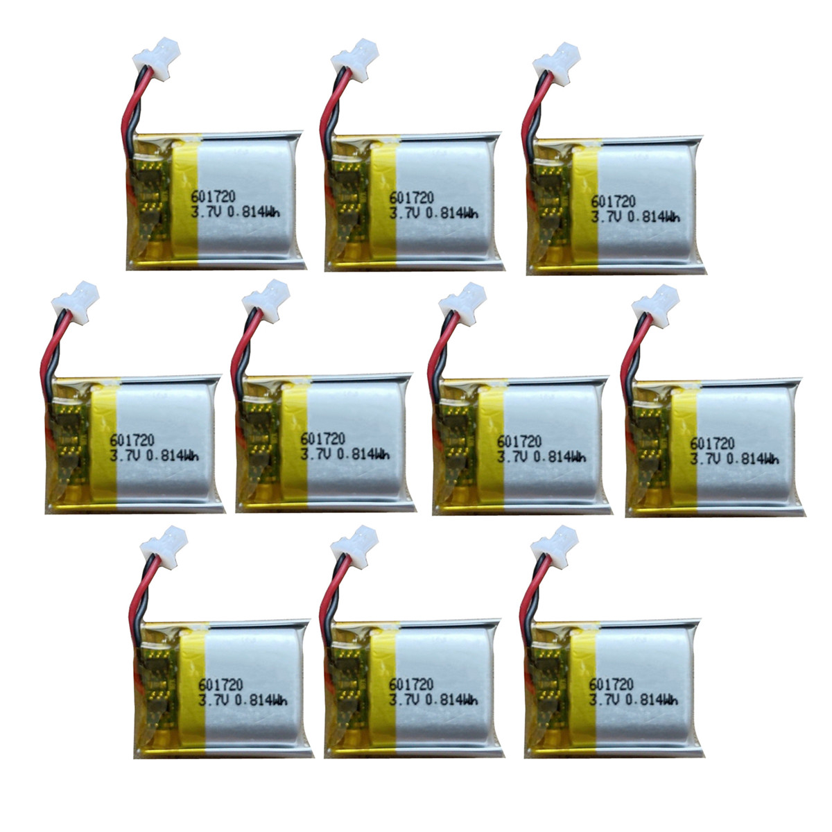 Drone Fq777 Rc Quadcopter - 10 個 751517 651720 601720 150mAh