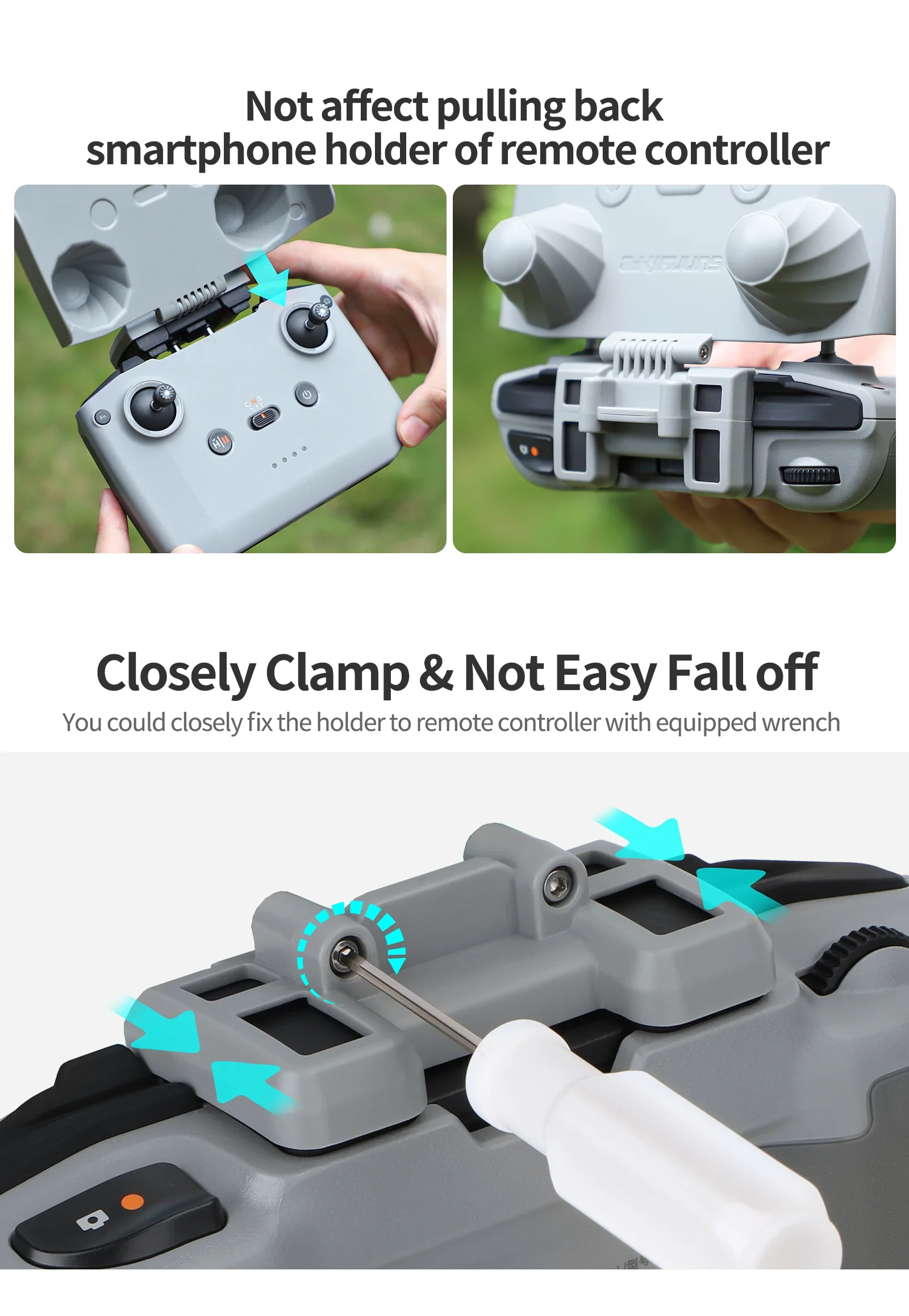 2 in 1 コントローラープロテクター サンフード コント - Drone Dji Rc Mini 3 Pro のレビューと価格