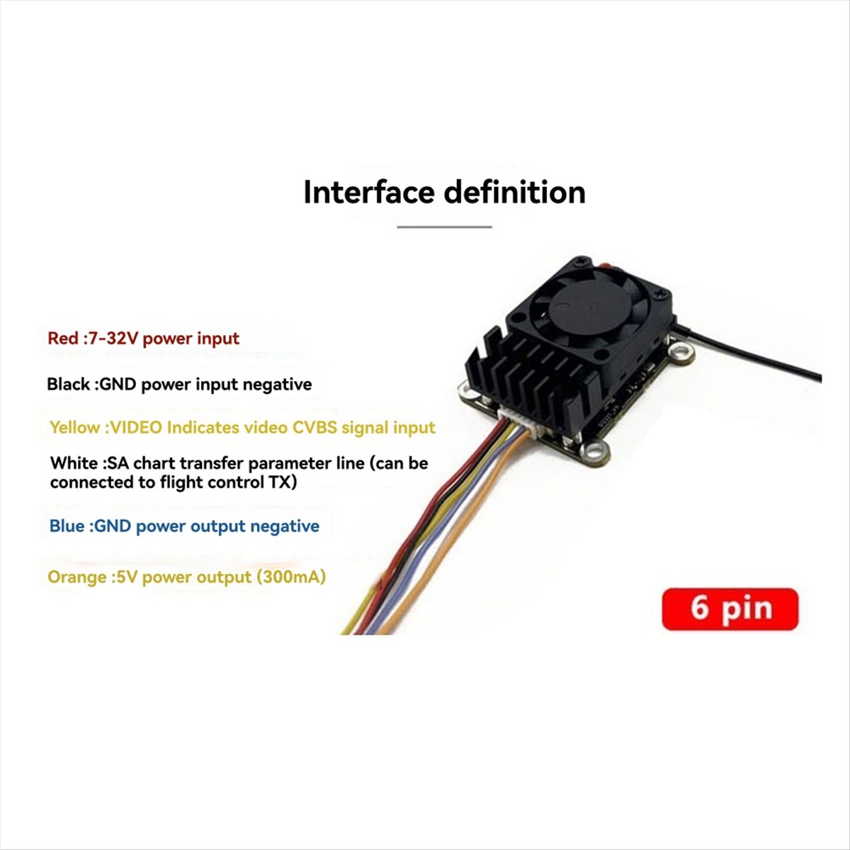 5.8G 2W VTX 2000mW FPV ビデオ送信機モ - Drone Rc Fpv のレビューと価格