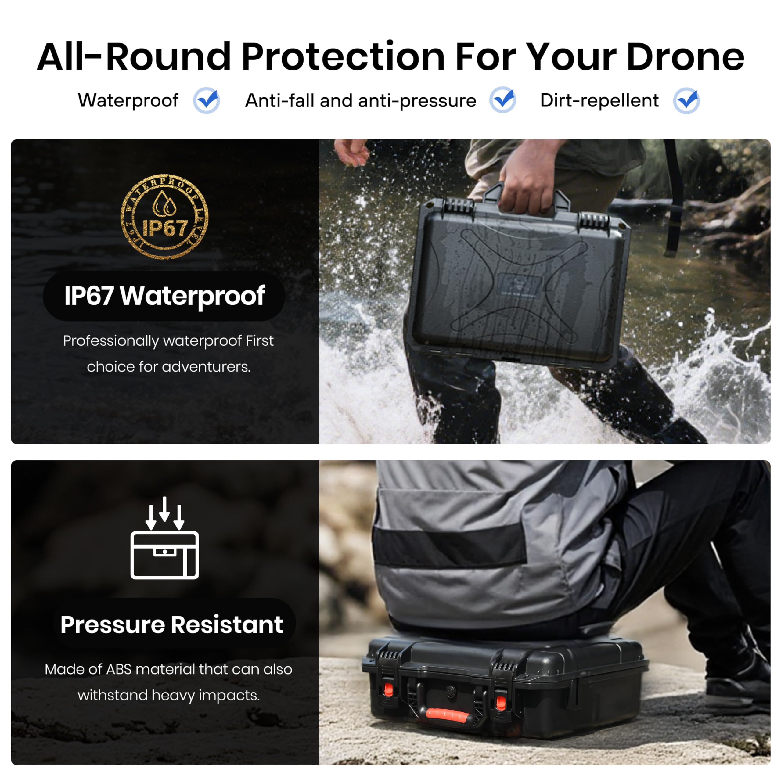 STARTRC PHOTO 防水ハードキャリングケース DJ - Drone Dji Rc Mini 3 Pro のレビューと価格
