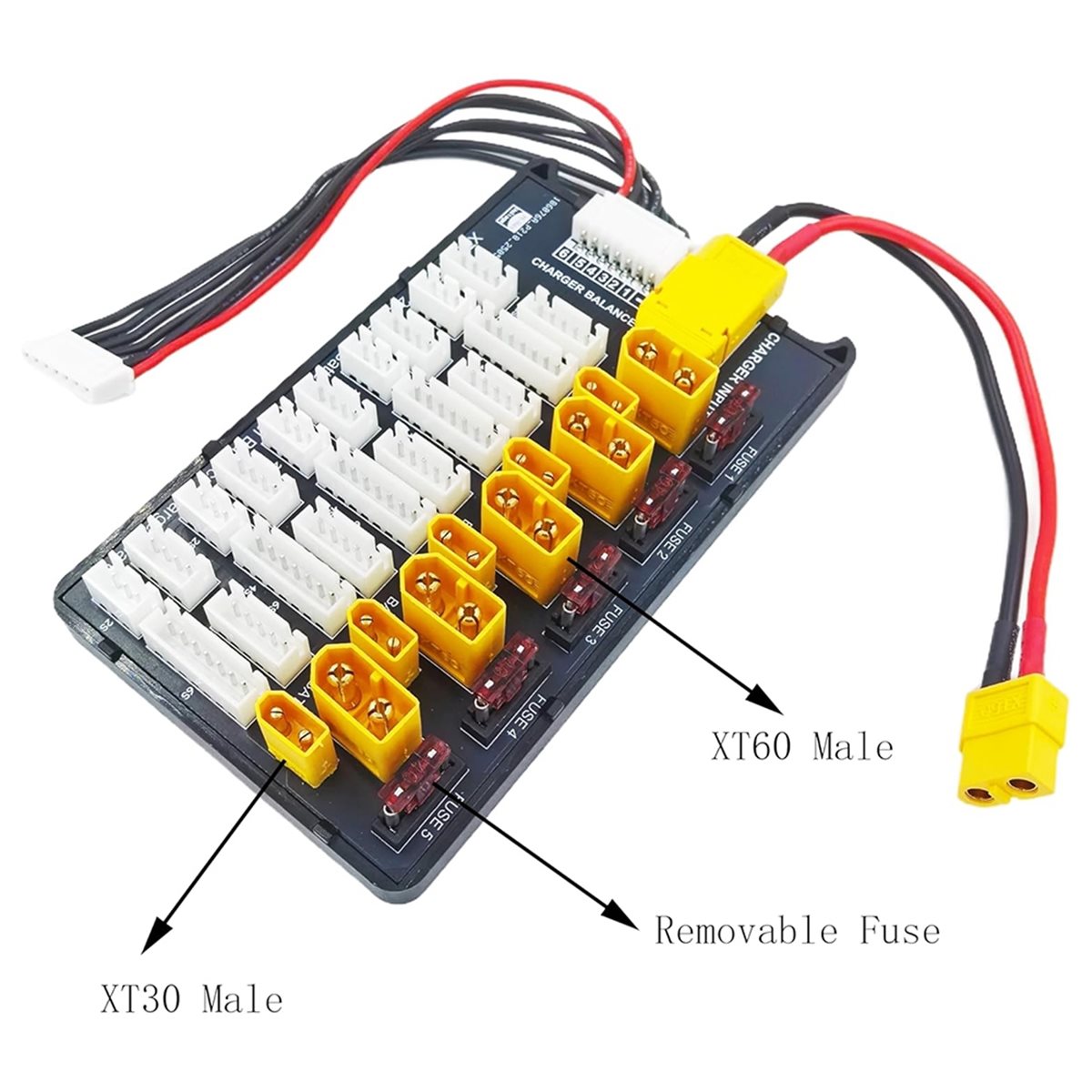 SCLS XT30 RC リポバッテリー パラレル充電ボード - Lipo Parallel Charging Board のレビューと価格