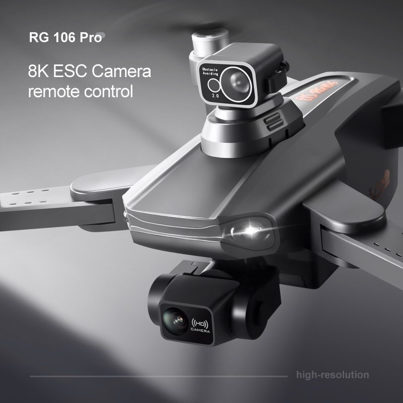 ドローンrg106プロ,8k,デュアルカメラ,プロ仕様のGP - Drone Rc Fpv Manual のレビューと価格