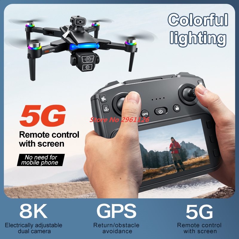 8K HDカメラ搭載GPSドローン プロ仕様スクリーンGPS - Drone Rc Fpv Manual のレビューと価格
