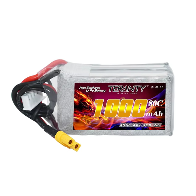 TERANTY 4S 1000mAh 14.8V 80C/1 - Drone Lipo Battery のレビューと価格