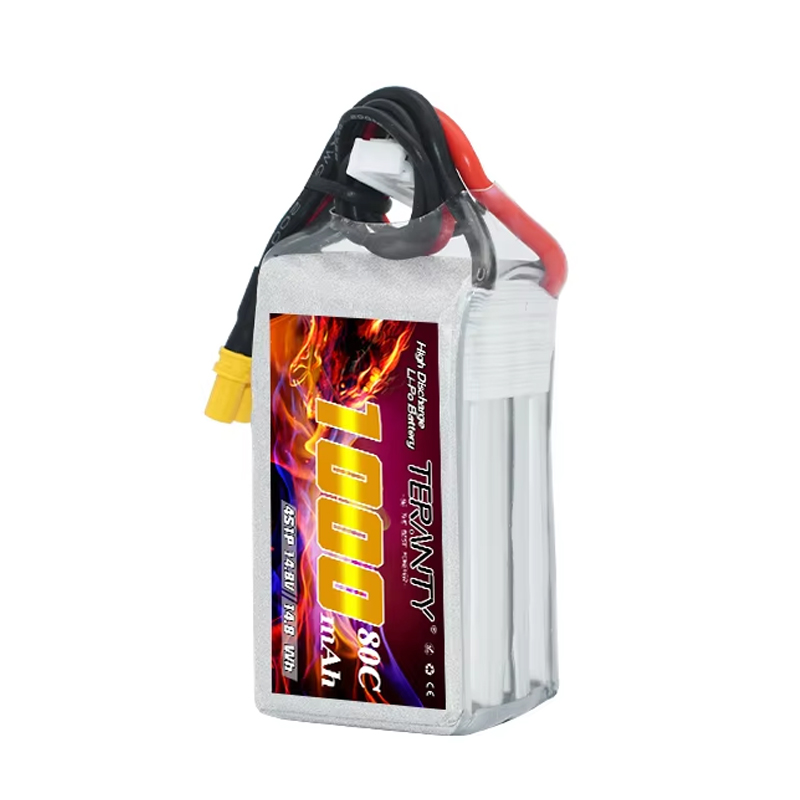 TERANTY 4S 1000mAh 14.8V 80C/1 - Drone Lipo Battery のレビューと価格