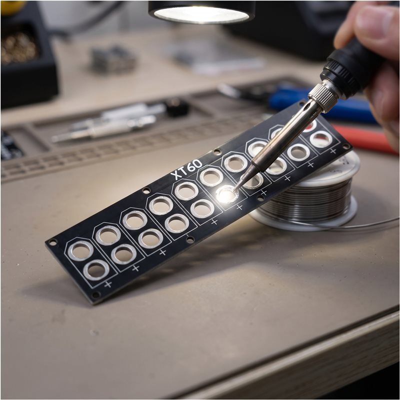 ABNR XT60用パラレル充電プレート 5個入り 10ポー - Lipo Parallel Charging Board のレビューと価格