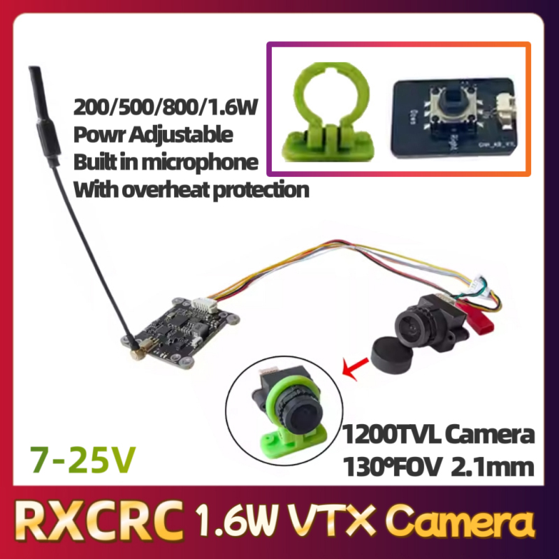 RXCRC 5.8G モジュール 48CH 1.6W VTX - Drone Rc With Camera のレビューと価格