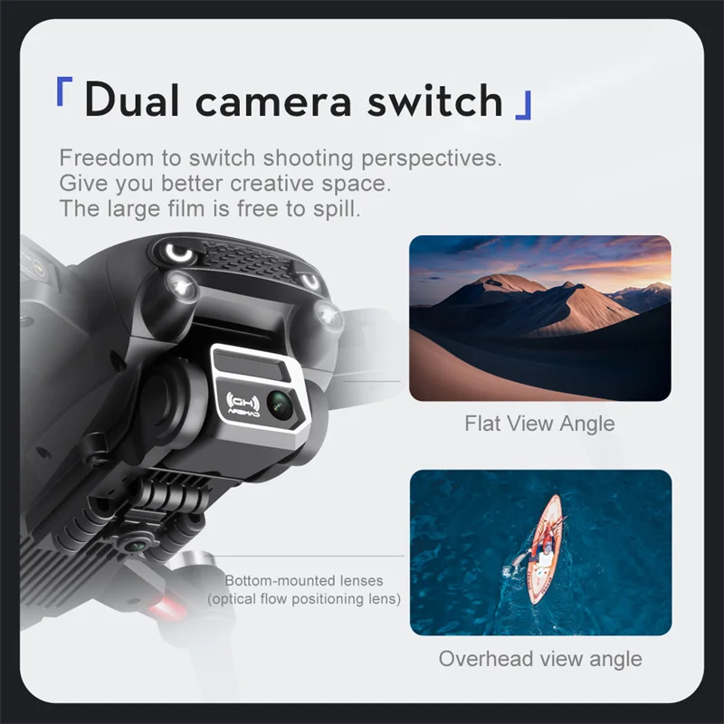 8Kブラシレススポーツエアリアルリモートコントロールドローン - Drone Rc Fpv Manual のレビューと価格