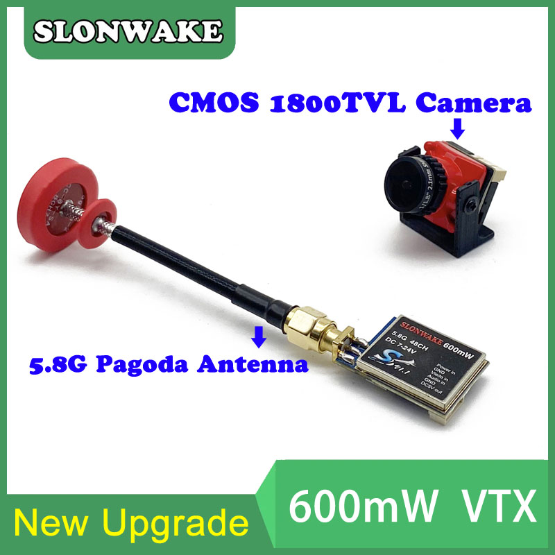 すぐに使える5.8G 48CH 600mWビデオ送信機とCm - Drone Rc With Camera のレビューと価格