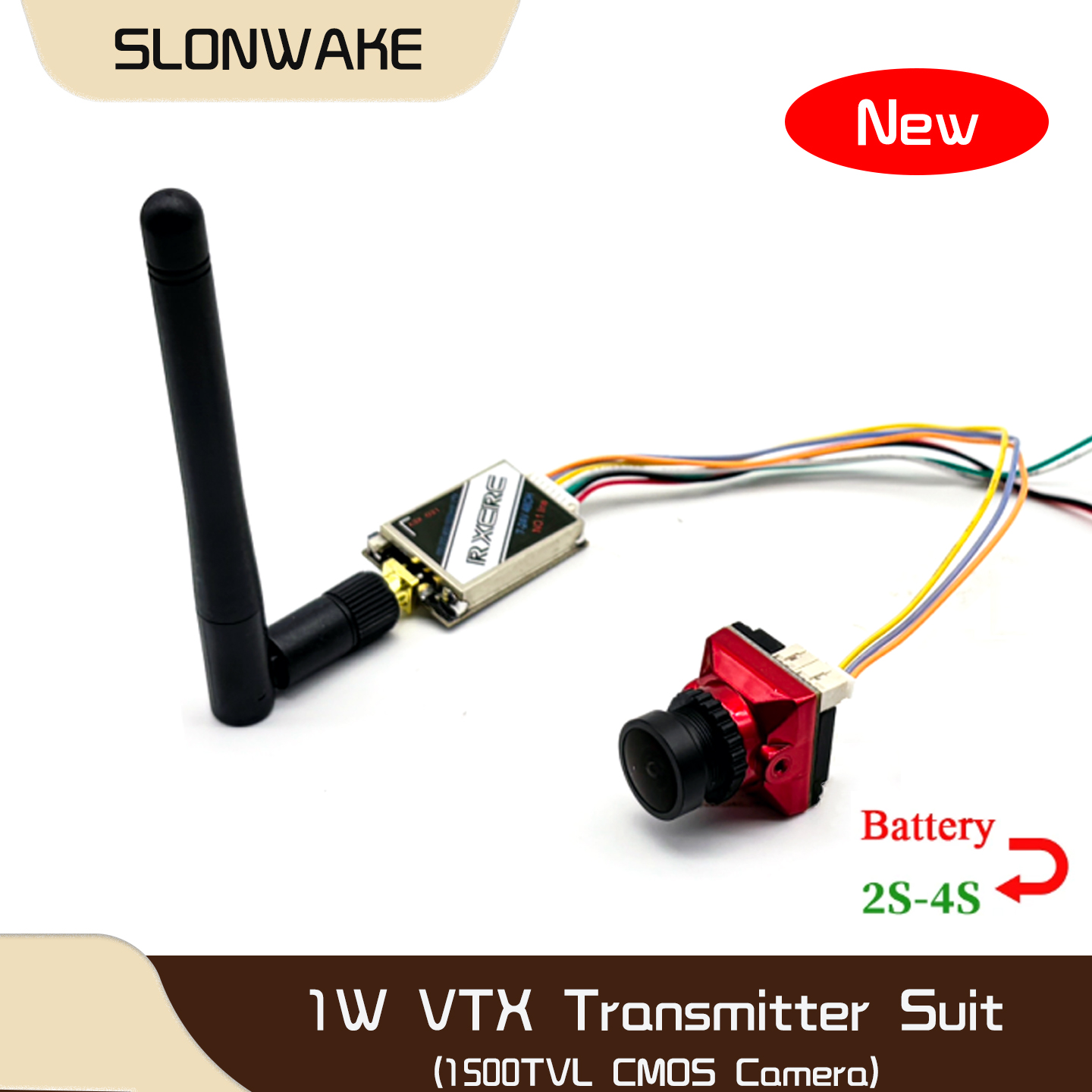 SLONWAKE 5.8G 48CH 1W VTX 100/ - Drone Rc With Camera のレビューと価格