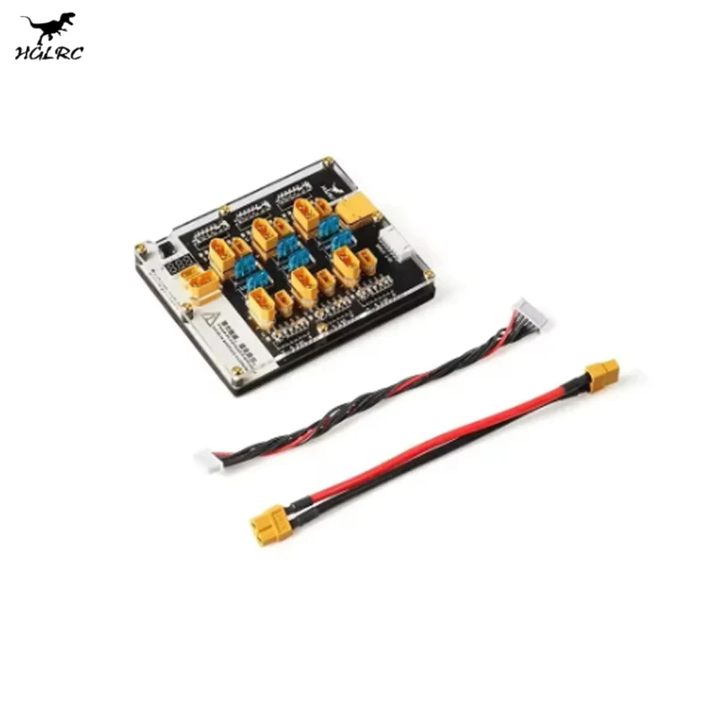 HGLRC Thor Pro 6ポートバッテリー充電ボード  - Lipo Parallel Charging Board のレビューと価格