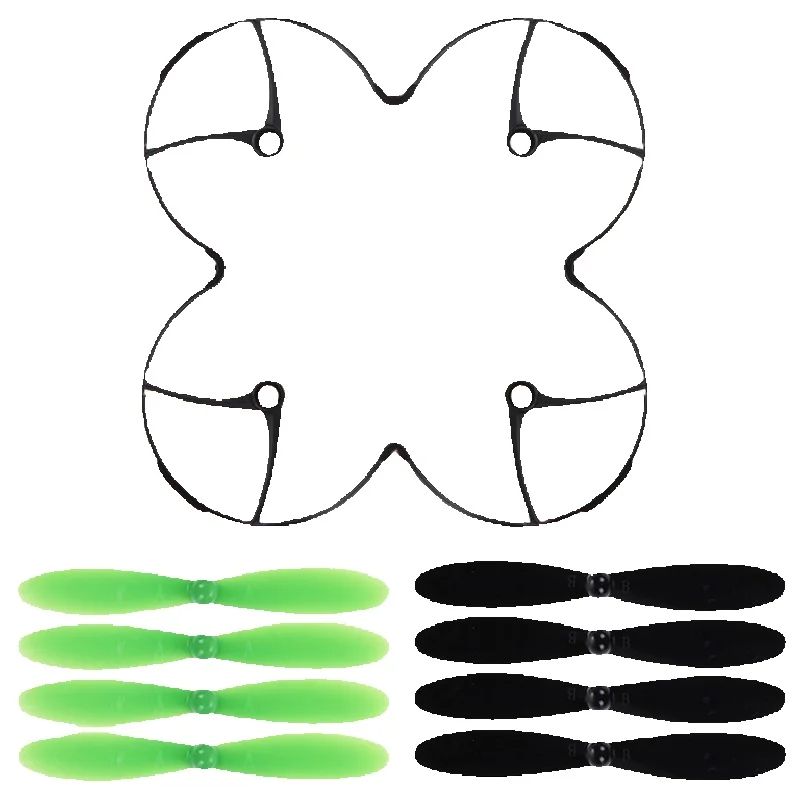 Hubsan X4/X6 プロペラガードリング + 8 個の - Drone Rc Parts のレビューと価格