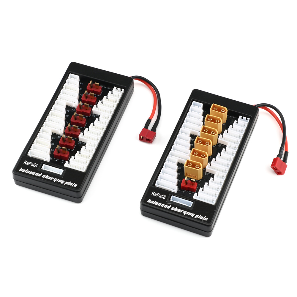 2S-6S XT60 パラレル充電ボード 6 in 1 4. - Lipo Parallel Charging Board のレビューと価格