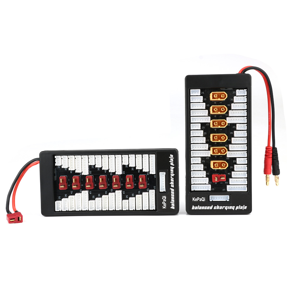 2S-6S XT60 パラレル充電ボード 6 in 1 4. - Lipo Parallel Charging Board のレビューと価格