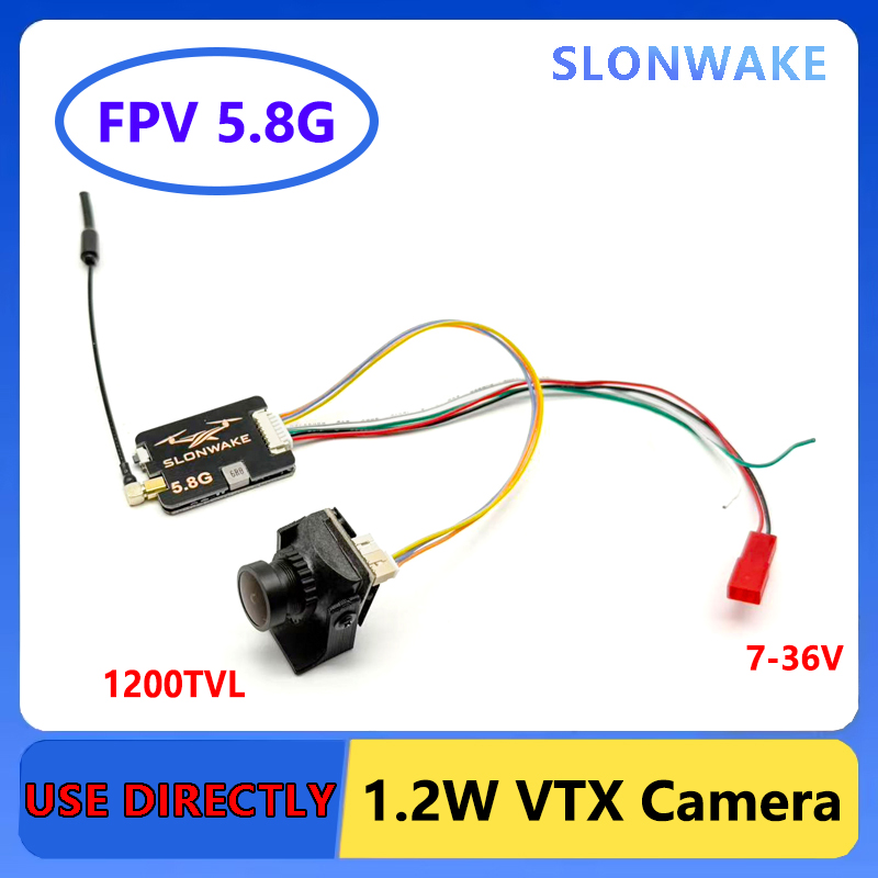 SLONWAKE 5.8G 長距離送信機 VTX FPV 2 - Drone Rc With Camera のレビューと価格