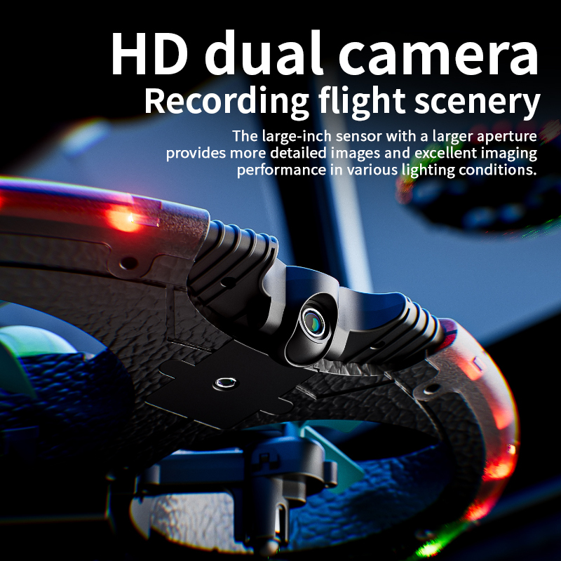 空撮ミニUFOリモコンクアッドコプター2.4G 8Kワンキー - Drone Rc Fpv Manual のレビューと価格
