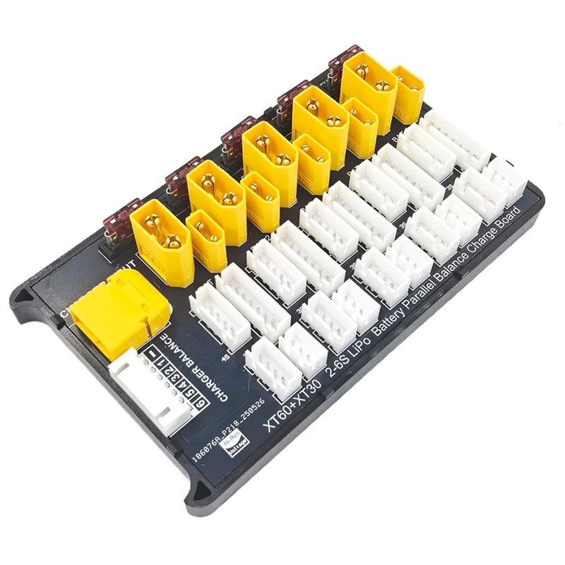 XT60 XT30 RC リポバッテリー充電ボード - 並列 - Lipo Parallel Charging Board のレビューと価格