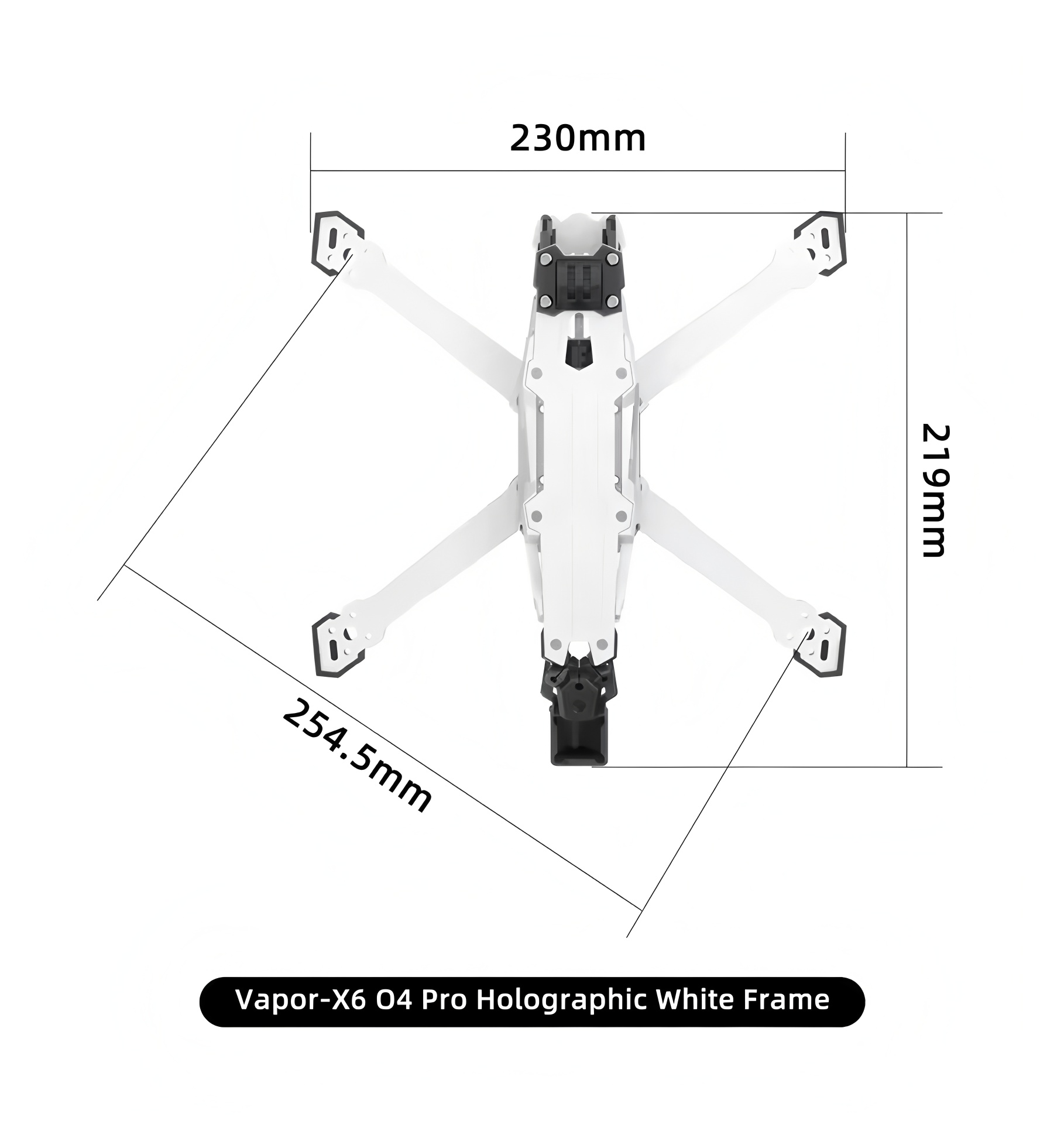 GEPRC Vapor D5/x5/x6 O4 Pro フレ - Quadcopter Frame のレビューと価格