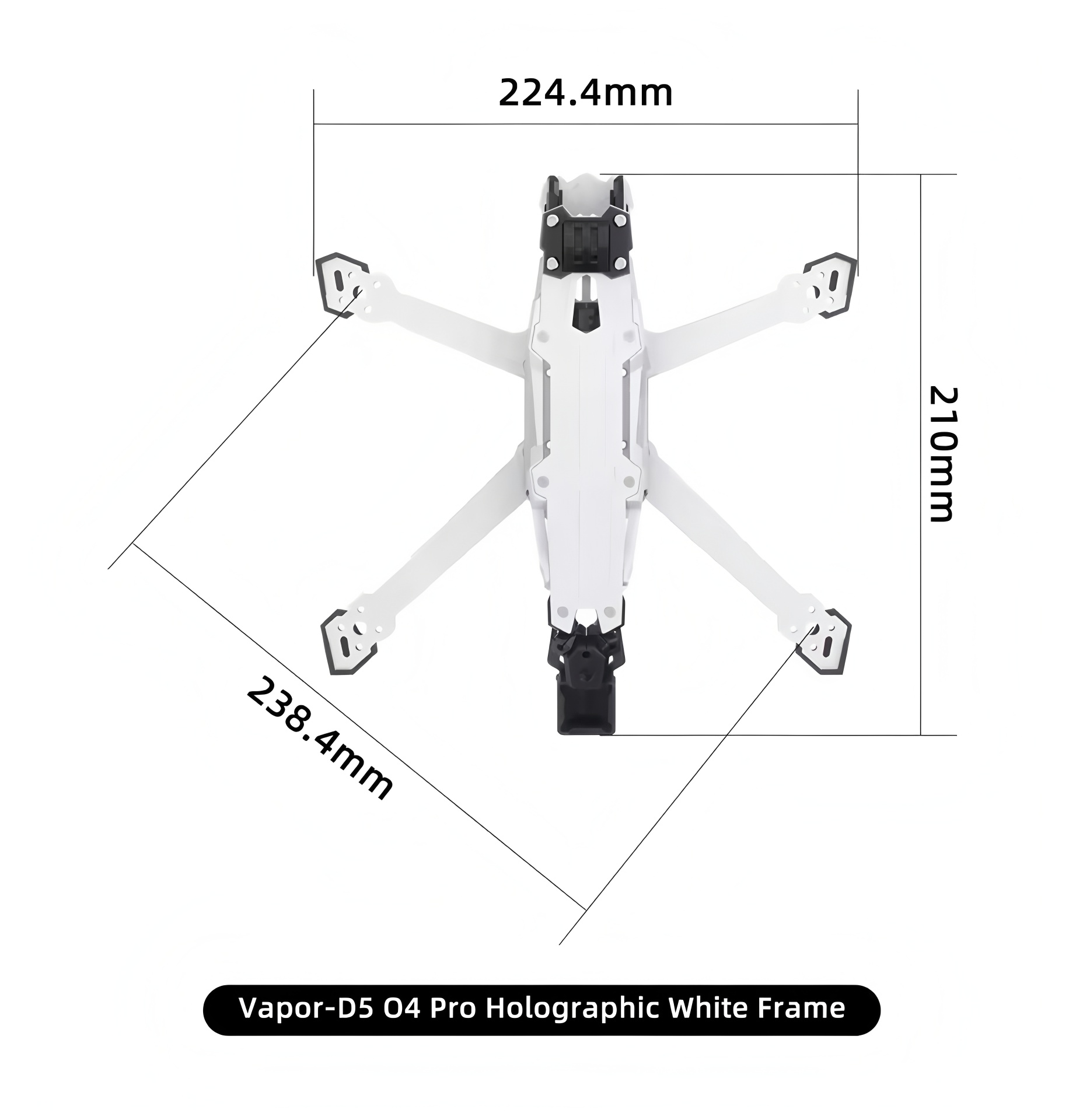 GEPRC Vapor D5/x5/x6 O4 Pro フレ - Quadcopter Frame のレビューと価格
