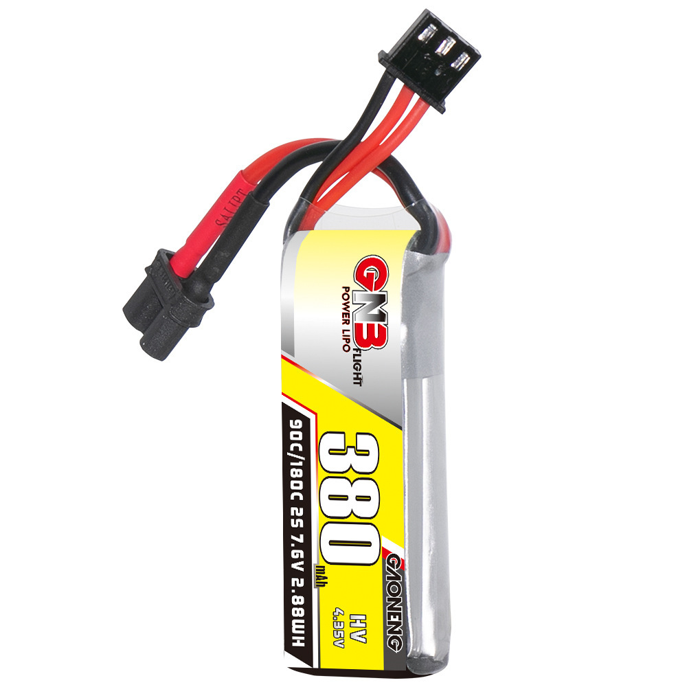 GNB 2S 7.6V 380mAh 90C/180C リポ - Drone Rc Parts のレビューと価格