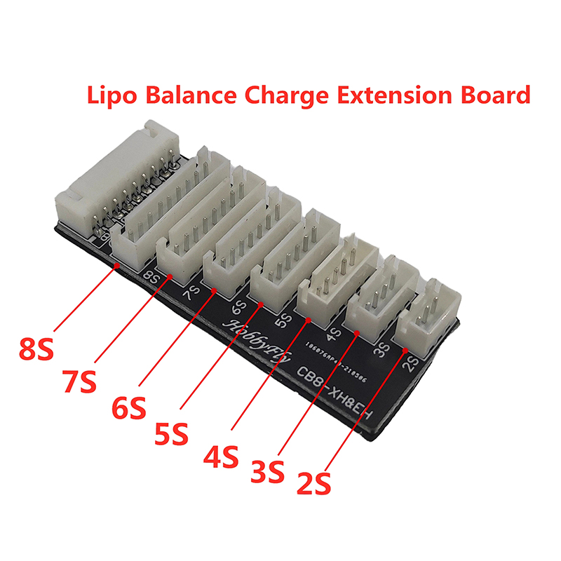 2-8S Lipo バッテリー充電バランスボード拡張充電アダ - Lipo Parallel Charging Board のレビューと価格