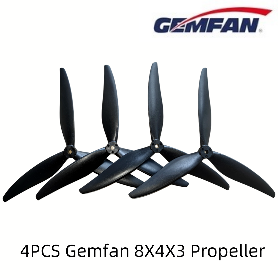 4 個 Gemfan 8040 8X4X3 3 ブレード 8 - Drone Rc Parts のレビューと価格