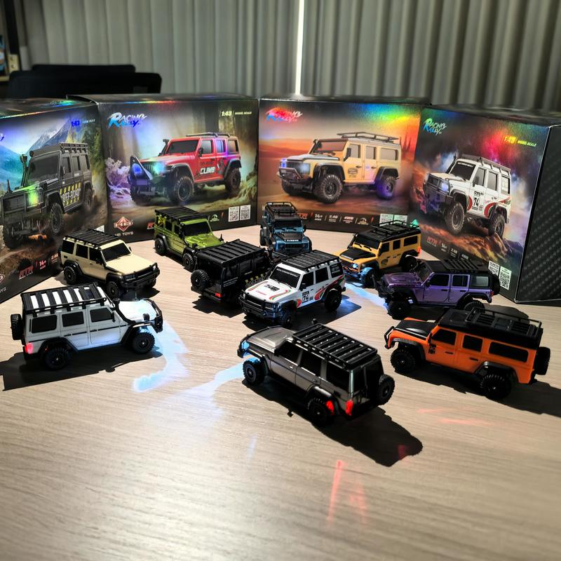 黄波 1:43スケール 4WD RCロッククローラー フルプ - Drone Or Rc Car のレビューと価格