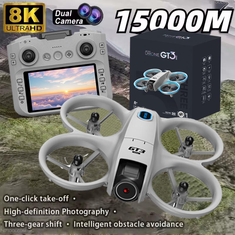 新しいオリジナル GT3 ミニドローン 8K GPS プロの - Drone Gt3 Rc のレビューと価格