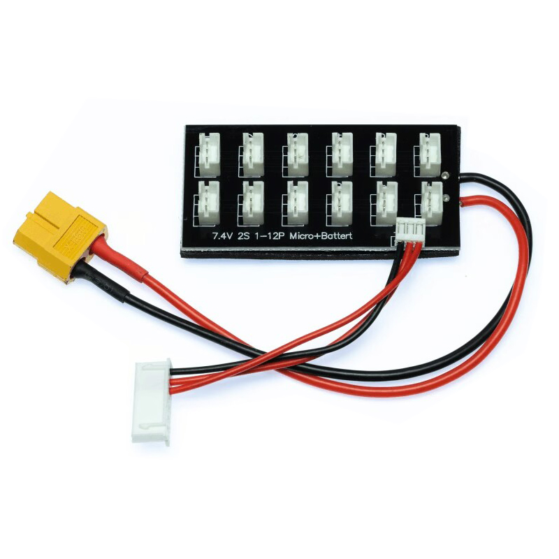 女性用プラグ並列充電ボード、12x2s Clio umx用充 - Lipo Parallel Charging Board のレビューと価格