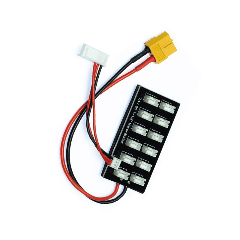 女性用プラグ並列充電ボード、12x2s Clio umx用充 - Lipo Parallel Charging Board のレビューと価格