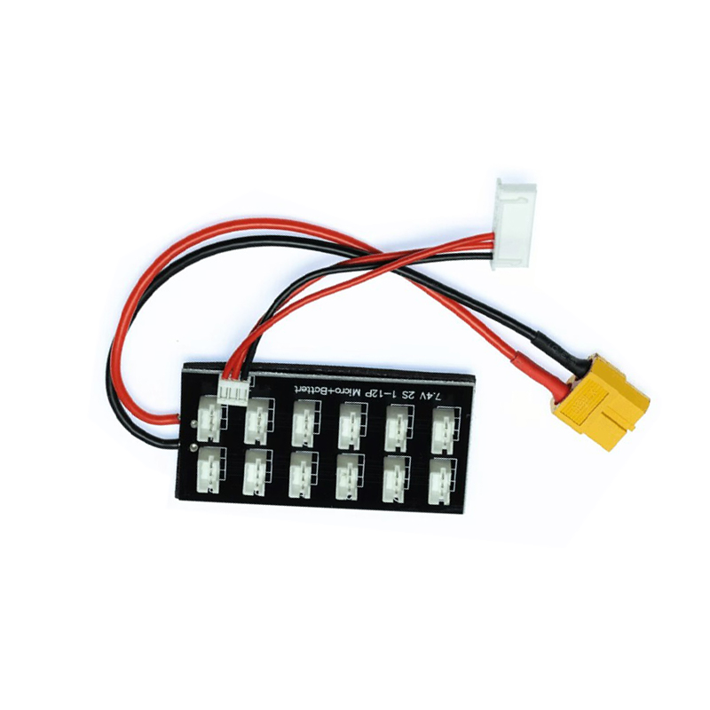 女性用プラグ並列充電ボード、12x2s Clio umx用充 - Lipo Parallel Charging Board のレビューと価格