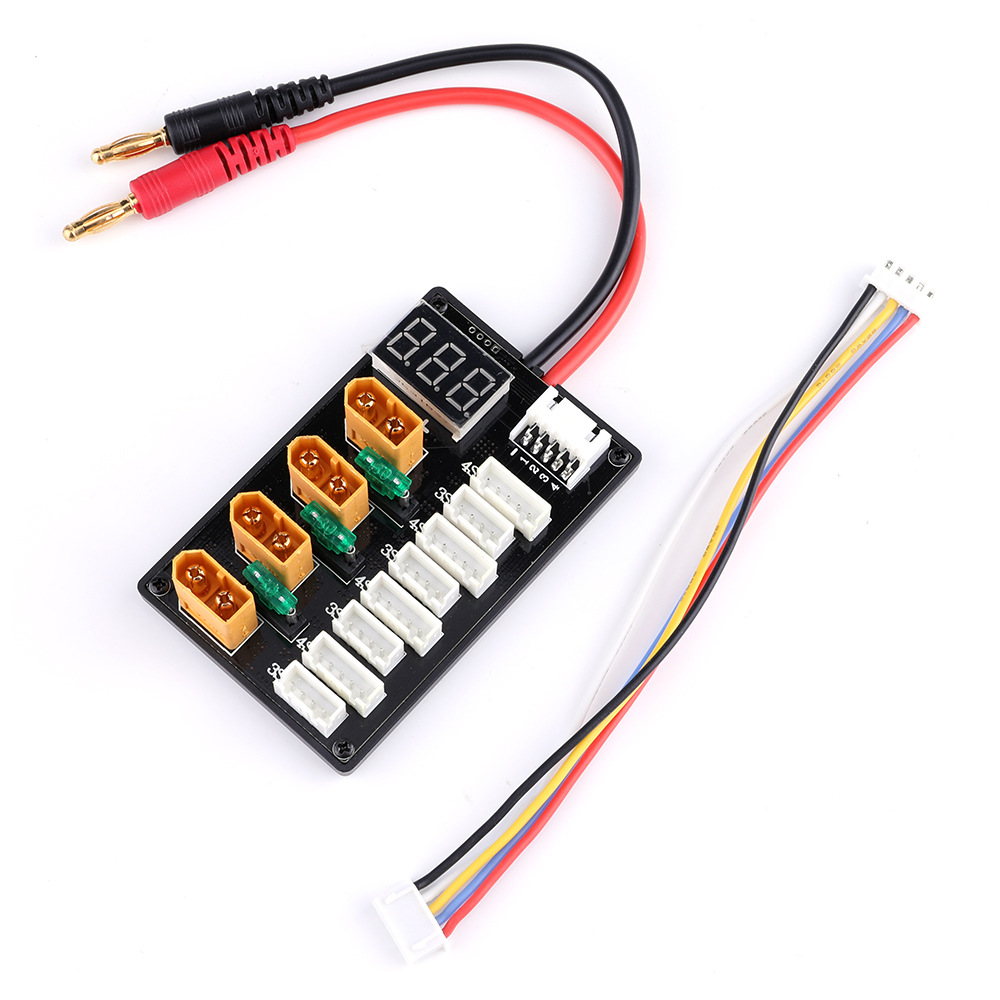 Xt60-ドローン用充電パネル付きバッテリー,アップグレード - Lipo Parallel Charging Board のレビューと価格